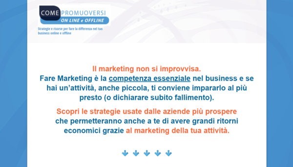 Come promuoversi on line e off line
